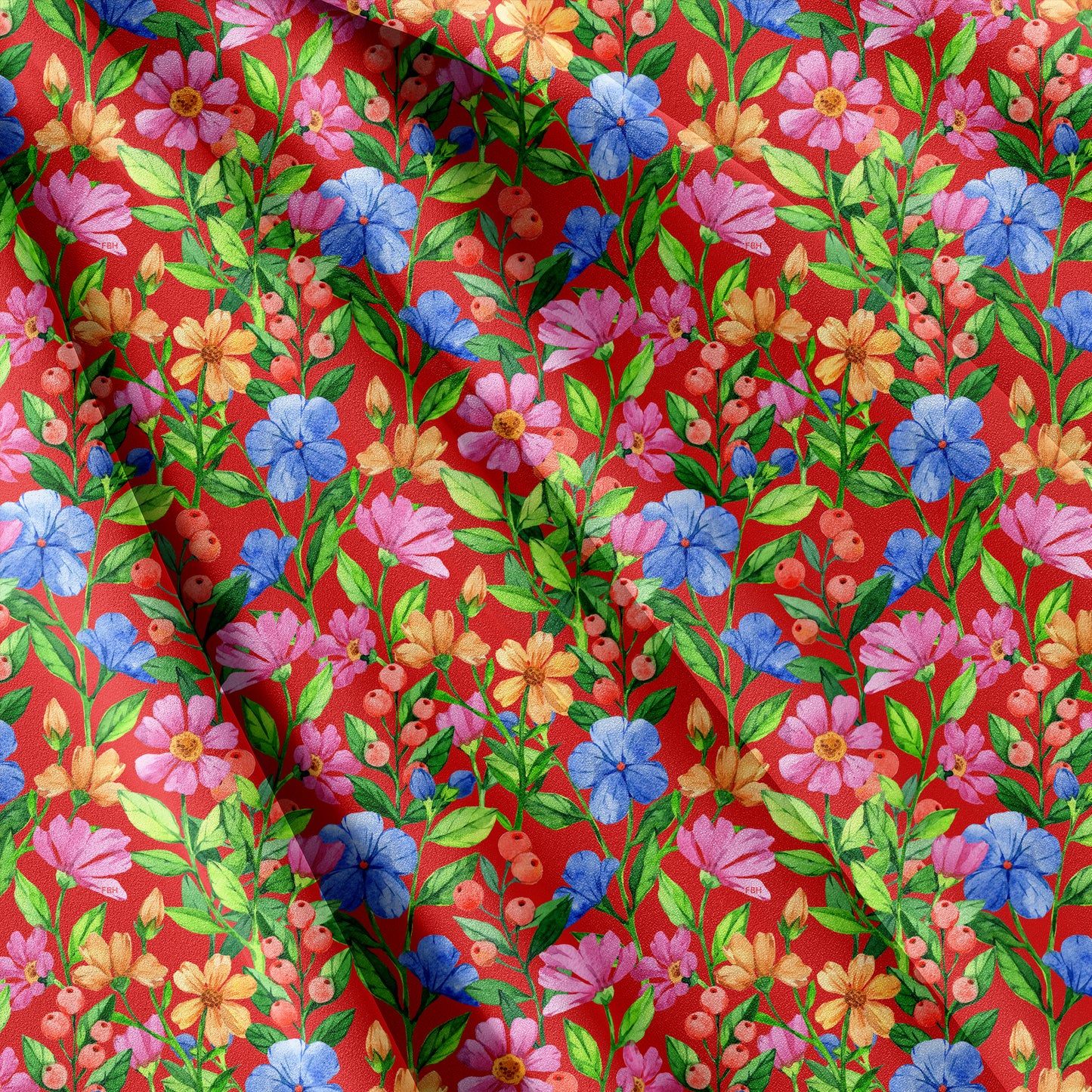 Garden in Red