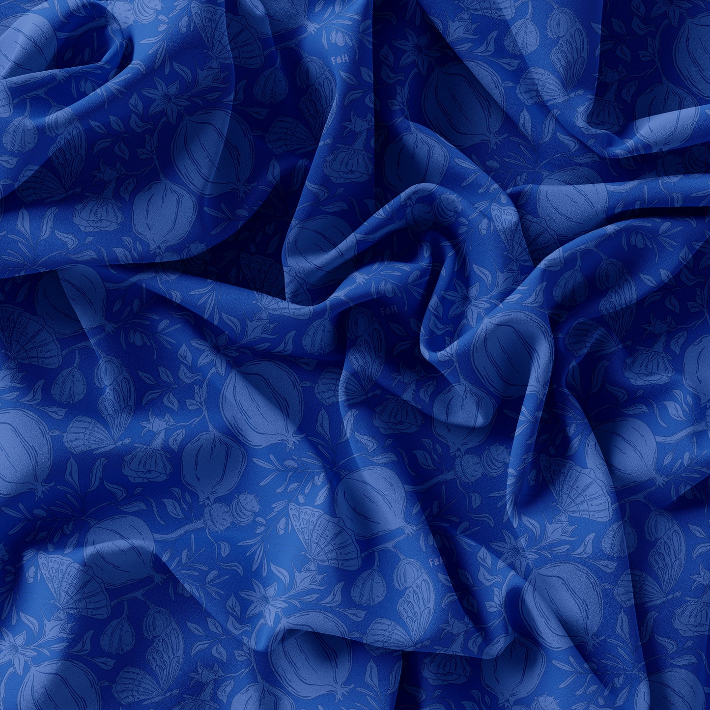 Pomegranate sapphire glow