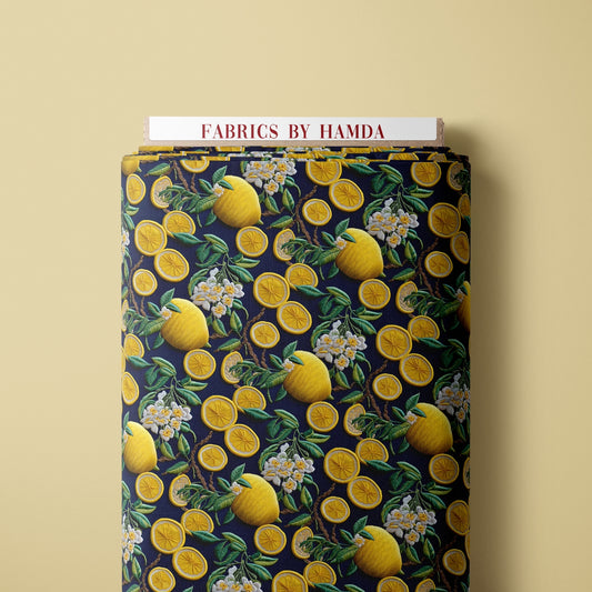 Lemon embroidery