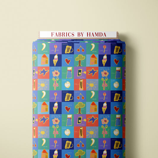 Colored blocks by Sara Salim