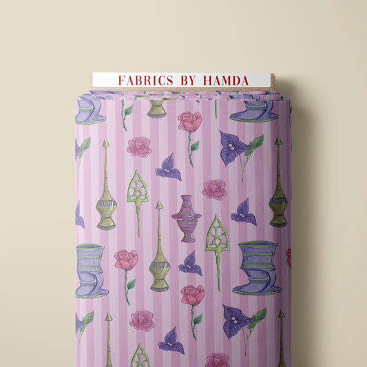 Merwad - pink striped